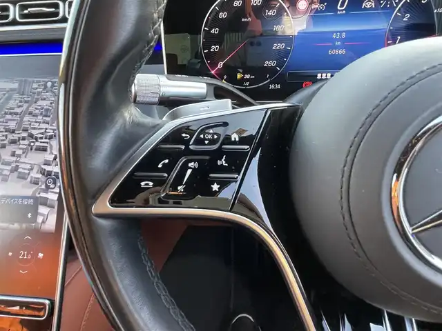 メルセデス・ベンツ Ｓ５００ 福岡県 2021(令3)年 6.1万km ハイテックシルバー 法人ワンオーナー/サンルーフ/レザーエクスクルーシブパッケージ/３Dディスプレイ(BT、フルセグTV、全方位カメラ)/クルーズコントロール/レーンキープアシスト/衝突被害軽減ブレーキ/カーテンエアバッグ/前後ドラレコ/前後コーナーセンサー/ETC/レザーシート(シートヒーター、エアシート)/シートメモリ/純正AW・純正フロアマット/LEDオートライト/ワイヤレス充電