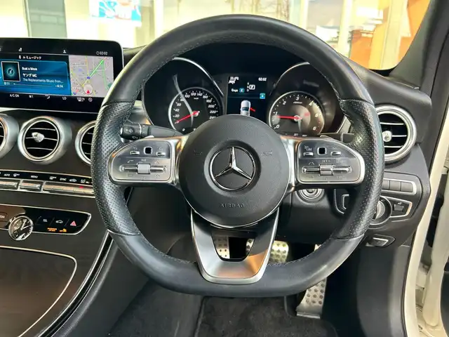 メルセデス・ベンツ Ｃ２２０ｄ 富山県 2019(平31)年 6.7万km パール 純正HDDナビ/フルセグTV/Bluetooth接続/AM/FMラジオ/App-conect/バックカメラ/コーナーセンサー/レーンアシスト/クリアランスソナー/ブラインドスポット/パーキングセンサー/ACC/D/N席パワーシート/D/N席シートヒーター/アイドリングストップ/プッシュスタート/ETC2.0/ドライブレコーダー
