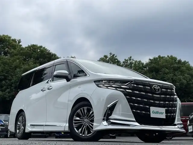 トヨタ アルファードハイブリット Z 東京都 2024(令6)年 0.4万km プラチナホワイトパールマイカ ワンオーナー/モデリスタエアロ/・フロントスポイラー/・サイドスカート/・リヤスタイリングキット/（リヤスカート＋ドレスアップマフラー）/純正ディスプレイオーディオナビ（14インチ）/・Bluetoothオーディオ/・フルセグTV/カラーヘッドアップディスプレイ/寒冷地仕様/左右独立ムーンルーフ/Toyota Safety Sense/両側パワースライドドア/パワーバックドア/合成皮革ブラックシート/・パワーシート（1列目）/・シートヒーター/ベンチレーション（1列目/2列目）/ETC2.0/保証書/取扱説明書/スペアキー