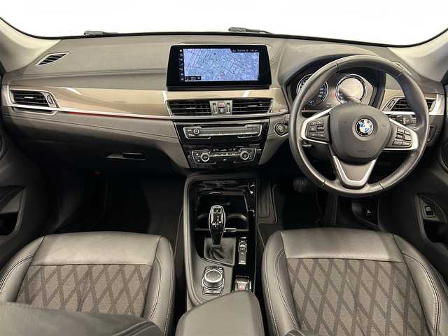 ＢＭＷ Ｘ１ xDrive 18d xライン 岡山県 2019(令1)年 4.8万km スパークリングストームブリリアントエフェクト BMW純正iDrive/Rカメラ/ACC/インテリジェントセーフティー/衝突軽減ブレーキ/歩行者警告/車線逸脱警告/ミラー一体型ETC/ハーフレザーシート/パワーシート/パーキングアシスト/純正18インチアルミ/パワーテールゲート/Bluetooth/USB/ＬＥＤヘッドライト/オートライト/オートワイパー/ＤＳＣ