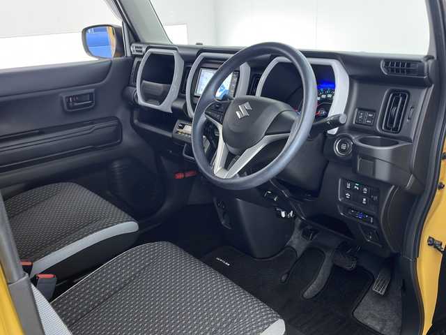 スズキ ハスラー HYBRID G 宮崎県 2020(令2)年 3.5万km アクティブイエロー/ホワイト2トーンルーフ 禁煙車/衝突被害軽減ブレーキ/社外ナビTV/（ストラーダ/CN-HE01WD/CD/DVD/Bluetooth/FMAM/フルセグTV)/社外バックカメラ/社外ETC/社外15インチアルミ/純正ドライブレコーダー/純正セキュリティアラーム/純正フロアマット/レーンディパーチャーアラート/クリアランスソナー/エネチャージ/前席シートヒーター/オートエアコン/リアプライバシーガラス/ドアバイザー/スマートキー/プッシュエンジンスタート/新車時保証書/取扱い説明書