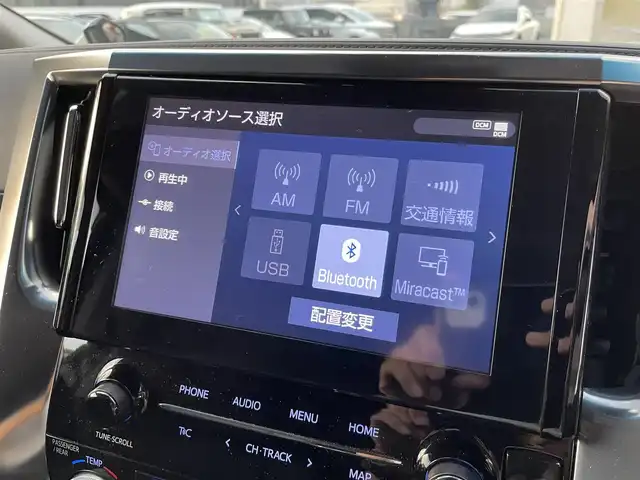 トヨタ アルファード S Cパッケージ 和歌山県 2022(令4)年 1.3万km ブラック ワンオーナー/サンルーフ/純正メーカーディスプレイオーディオ/　Bluetooth・USB・Miracast/バックカメラ/デジタルインナーミラー/両側パワースライドドア/レーダークルーズコントロール/LTA/BSM/PKSB/RCTA/ステアリングヒーター/三眼LEDヘッドライト/スペアタイヤ/前席シートヒーター・エアシート/前席パワーシート/２列目電動リクライニング・電動オットマン/パワーバックドア/スマートキー