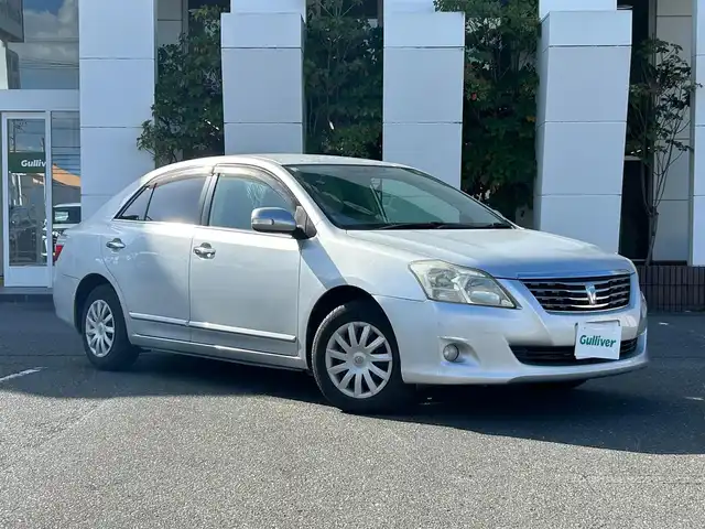 トヨタ プレミオ 1．5F Lパッケージ 静岡県 2008(平20)年 11.6万km シルバーM プッシュスタート/電動格納ミラー/純正ナビ/（CD/DVD/AM/FM）/ヘッドライトレベライザー/パワーウィンド/ウィンカーミラー