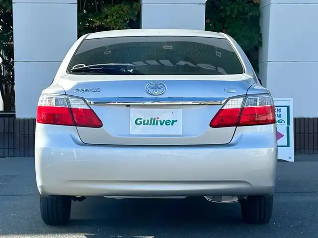トヨタ プレミオ 1．5F Lパッケージ 静岡県 2008(平20)年 11.6万km シルバーM プッシュスタート/電動格納ミラー/純正ナビ/（CD/DVD/AM/FM）/ヘッドライトレベライザー/パワーウィンド/ウィンカーミラー