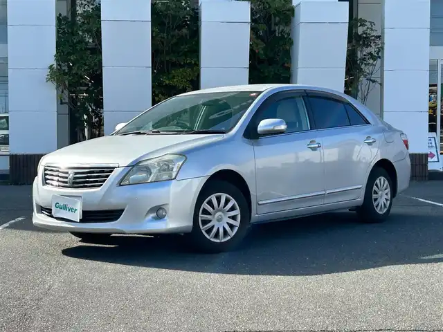 トヨタ プレミオ 1．5F Lパッケージ 静岡県 2008(平20)年 11.6万km シルバーM プッシュスタート/電動格納ミラー/純正ナビ/（CD/DVD/AM/FM）/ヘッドライトレベライザー/パワーウィンド/ウィンカーミラー