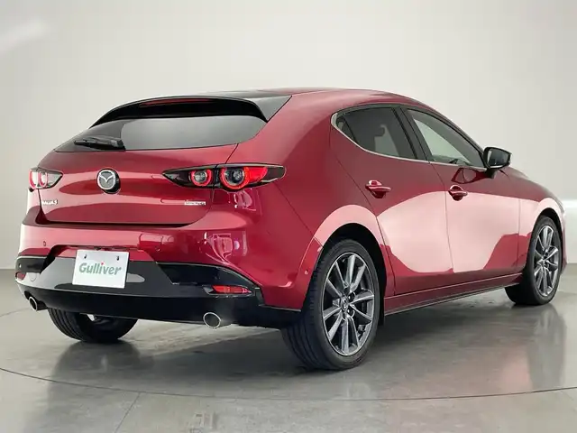 マツダ マツダ３ファストバック 20S プロアクティブ ツーリングS 愛知県 2020(令2)年 4.7万km ソウルレッドクリスタルM 純正ナビ　全方位カメラ　禁煙　フルセグＴＶ　シートヒーター　ハンドルヒーター　ＢＯＳＥサウンド　衝突軽減　車線逸脱　ＬＥＤオートライト　ＥＴＣ　純正フロアマット　ＵＳＢ　ＨＤＭＩ　ＤＶＤ　パドルシフト