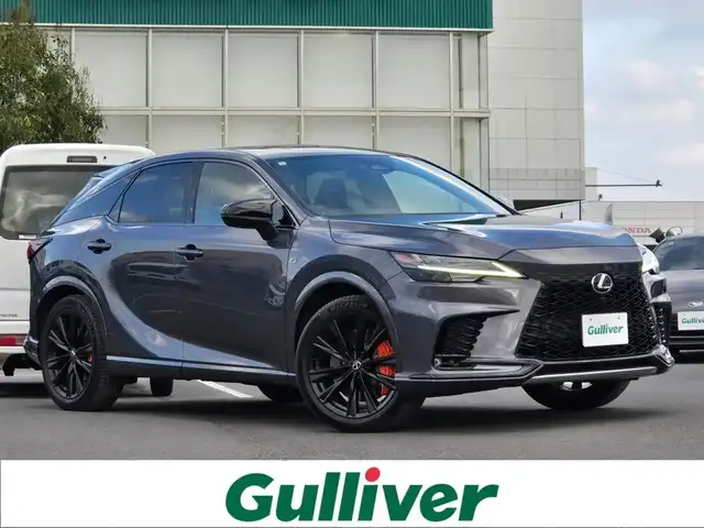 レクサス ＲＸ 500h Fスポーツパフォーマンス 鹿児島県 2023(令5)年 7.8万km ソニッククロム マークレビンソン　/寒冷地仕様　/オレンジキャリパー　/全席シートヒーター　/全席ベンチレーション　/ステアリングヒーター/輻射ヒーター/パノラミックビューモニター　/ブラインドスポットモニター　/ＤＩＲＥＣＴ４　/ダイナミックリアステアリング/純正メモリーナビ/Bluetoothオーディオ/フルセグテレビ/パワーバックドア/TVキャンセラー/デジタルインナーミラー/前後ドライブレコーダー/ワイヤレス充電/パーキングアシスト/レーダークルーズコントロール/パドルシフト/ＭＴモード付きＡＴ/プッシュスタート/スマートキー/レーンキープアシスト/横滑り防止装置/エアバック(W+サイド)/カーテンエアバッグ