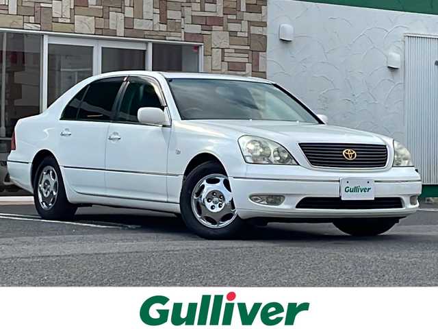 トヨタ セルシオ Cタイプ 徳島県 2002(平14)年 9.2万km 白 サンルーフ/純正フロアマット/ハーフレザーシート/前席シートヒーター/前席エアーシート/前席パワーシート/純正16インチアルミホイール/シートメモリ/純正ドアバイザー/ラジオ/DVDボイスナビゲーション/クルーズコントロール