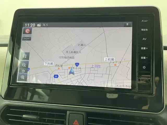 日産 ルークス X 埼玉県 2022(令4)年 1.5万km スパークリングレッドM 純正９型ナビ　全方位　衝突軽減　ＢＴ　スマートキー　パワースライドドア　アイドリングストップ　フルセグＴＶ　オートハイビーム　レーンキープ　コーナーセンサー　純正フロアマット　ベンチシート