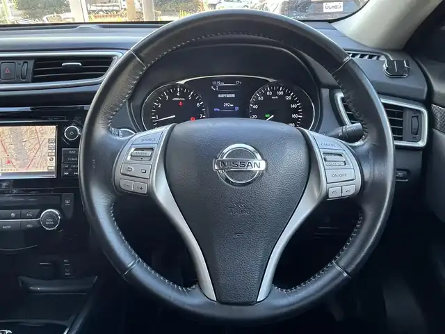 日産 エクストレイル 20X エマージェンシーブレーキ 栃木県 2015(平27)年 13.2万km ダイヤモンドブラック (株)IDOMが運営する【じしゃロン宇都宮店】の自社ローン対象車両になります。こちらは現金ご利用時の価格です。自社ローンご希望の方は別途その旨お申付け下さい。/純正ナビ/アラウンドビューモニター/フルセグ/Ｂｌｕｅｔｏｏｔｈ/ＥＴＣ/クルーズコントロール/４ＷＤ/シートヒーター/カプロンシート/スマートキー/ルーフレール/オートライト