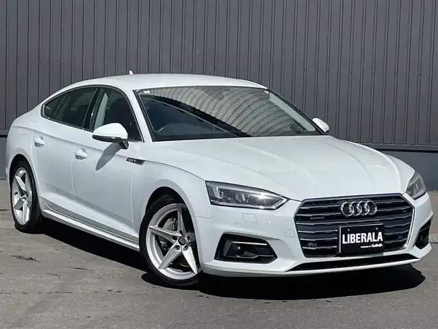 アウディ Ａ５ SB2．0TFSI Q スポーツ 青森県 2017(平29)年 4.8万km アイビスホワイト /4WD/ターボ/バーチャルコックピット/純正メモリーナビ/　(フルセグTV/BT/DVD/AUX)/ETC/ACC/バックカメラ/前後バンパーソナー/前席パワーシートヒーター/黒レザーシート/パワーバックドア/純正18インチアルミ/LEDヘッドライト/ブラインドスポットモニター/革巻きステア/ノブ/パドルシフト/ヘットライトウオッシャー/オートライト/オートワイパー/ミラーヒーター/レーンキピングアシスト/W/サイド/カーテンエアバッグ /ABS/スマートキーx2/保証書/取説