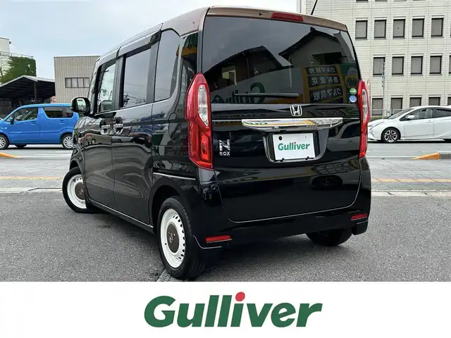 ホンダ Ｎ ＢＯＸ G･L ホンダセンシング カッパーブラウンスタイル 三重県 2019(令1)年 3万km 黒Ⅱ ♪ホンダセンシング♪/♪ブラウンルーフ♪/ECLIPSEナビ/　・フルセグTV/　・Bluetooth/　・ USB/　・DVD再生/　・録音/バックカメラ/レーダークルーズコントロール/両側パワースライドドア/スマートキーx2/プッシュスタート/LEDヘッドライト/ナビ連動ドライブレコーダー/ステアリングスイッチ/電動格納ミラー/ターンミラー/ビルトインETC/プライバシーガラス/横滑り防止機能