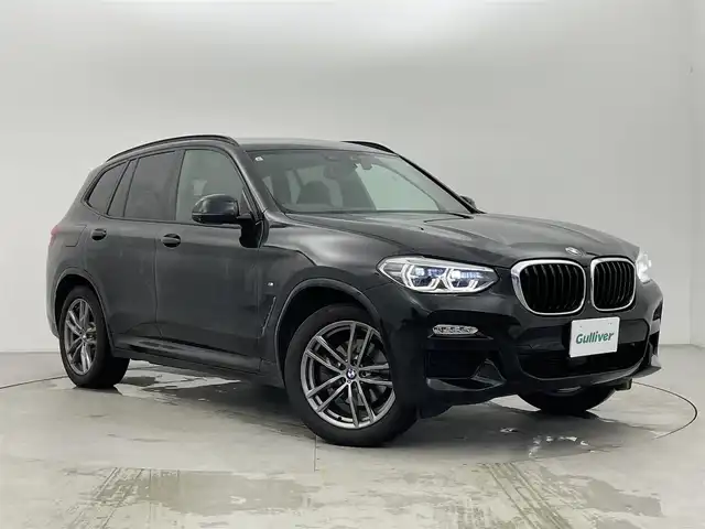 ＢＭＷ Ｘ３ xDrive20d Mスポーツ 富山県 2019(令1)年 3.1万km 黒 純正ナビ（AM/FM/CD/DVD/USB/BT）/フルセグTV/アラウンドビューモニター/アダプティブクルーズコントロール/インテリジェントセーフティ/レーンキープアシスト/オートハイビーム/コーナーセンサー前後/ヘッドアップディスプレイ/電動リアゲート/LEDヘッドライト/置くだけ充電/ドライブレコーダー/パドルシフト/ハーフレザーシート/前席シートヒーター/前席パワーシート/純正19インチAW/スマートキー×２/プッシュスタート