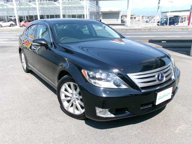 レクサス ＬＳ 600h Iパッケージ 群馬県 2010(平22)年 8.8万km ブラック ワンオーナー/ムーンルーフ/HDDナビ/フルセグテレビ/バックカメラ/クルーズコントロール/ステアリングヒーター/AC100V電源