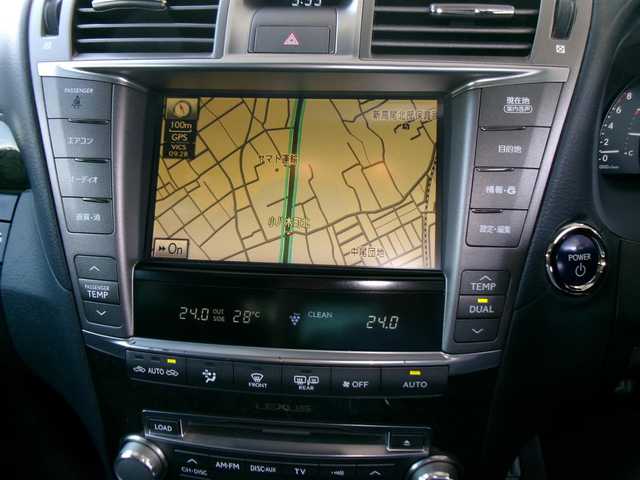 レクサス ＬＳ 600h Iパッケージ 群馬県 2010(平22)年 8.8万km ブラック ワンオーナー/ムーンルーフ/HDDナビ/フルセグテレビ/バックカメラ/クルーズコントロール/ステアリングヒーター/AC100V電源