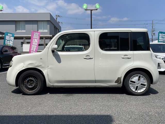 日産 キューブ 15X Mセレクション 大阪府 2010(平22)年 14.4万km ホワイトパール ETC/ワンセグテレビ/電動格納ミラー