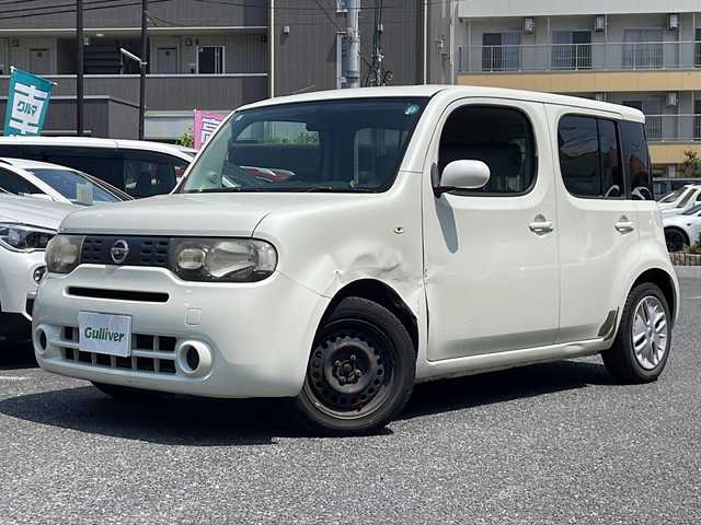 日産 キューブ 15X Mセレクション 大阪府 2010(平22)年 14.4万km ホワイトパール ETC/ワンセグテレビ/電動格納ミラー