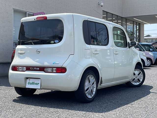 日産 キューブ 15X Mセレクション 大阪府 2010(平22)年 14.4万km ホワイトパール ETC/ワンセグテレビ/電動格納ミラー