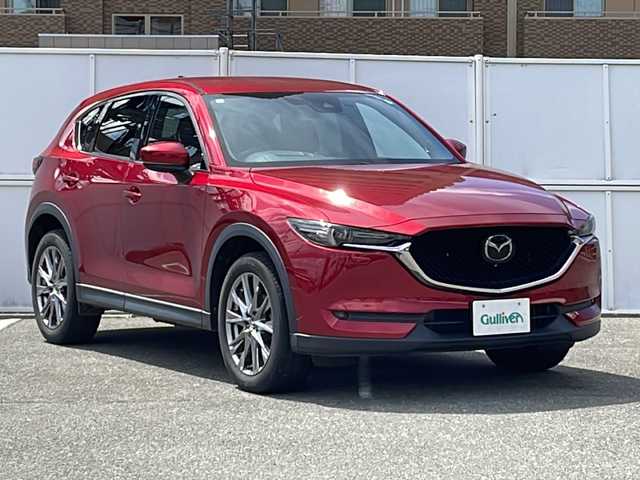 マツダ ＣＸ－５ XD エクスクルーシブモード 秋田県 2018(平30)年 4.1万km ソウルレッドクリスタルM 純正ナビ/・フルセグテレビ/・CD/DVD/・BT/・USB/・AUX/HUD/ステアリングスイッチ/電動リアゲート/全席オートウィンドウ/オートライト/全周囲カメラ/運転席シートメモリー/運転席、助手席電動シート/BOSEサウンドシステム/ETC/前後ドライブレコーダーZDR045/社外17インチ組冬タイヤ積載