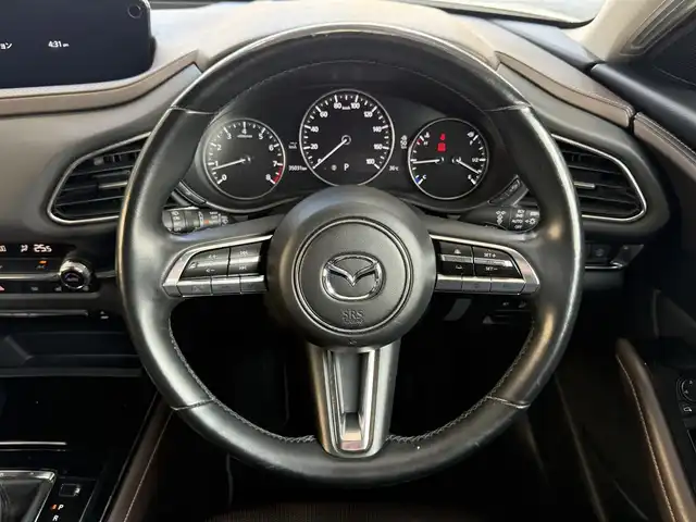 マツダ ＣＸ－３０ 20S Lパッケージ 愛知県 2020(令2)年 3.5万km スノーフレイクホワイトパールマイカ /禁煙//メーカーナビ//フルセグ//CD/DVD/SD/BT/HDMI/USB/AM/FM//AppleCarPlay/AndroidAuto//360°カメラ//黒革シート//シートヒーター//パワーシート//ドライブレコーダー//ビルトインETC//LEDオートライト//オートリトラウィンカーミラー//革巻きステアリング//ステアリングスイッチ//ステアリングヒーター//パドルシフト//パワーバックドア//スマートブレーキサポート//レーンキープアシストシステム//ディスタンス＆スピードアラート//前後側方接近車両検知//車線逸脱警報//ブラインドスポットモニタリング//ドライバーモニタリング//パーキングセンサー//アイドリングストップ//ヘッドアップディスプレイ//電子パーキング//オートホールド//純正18AW//スマートキー//プッシュスタート//純正フロアマット//純正ドアバイザー//保証書//取扱説明書//ナビ取説//スペアキー
