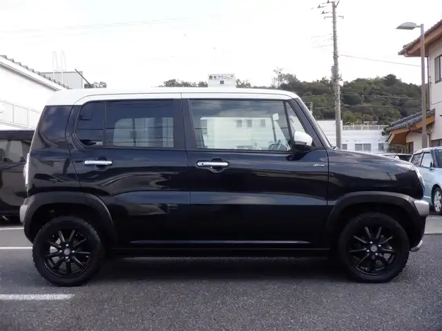 スズキ ハスラー Jスタイル Ⅱ ターボ 静岡県 2017(平29)年 9.8万km ブルーイッシュブラックパール  社外15インチアルミ/ タッチパネルオーディオ(FH-7100DVD)/ バックカメラ/ スマートキー/ プッシュスタート/ ハーフレザーシート/ 前席シートヒーター/ クルーズコントロール/ パドルシフト/ ビルトインETC/ 純正HIDヘッドライト/ フォグランプ/ 純正フロアマット/ 純正15インチアルミ有り