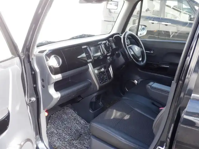 スズキ ハスラー Jスタイル Ⅱ ターボ 静岡県 2017(平29)年 9.8万km ブルーイッシュブラックパール  社外15インチアルミ/ タッチパネルオーディオ(FH-7100DVD)/ バックカメラ/ スマートキー/ プッシュスタート/ ハーフレザーシート/ 前席シートヒーター/ クルーズコントロール/ パドルシフト/ ビルトインETC/ 純正HIDヘッドライト/ フォグランプ/ 純正フロアマット/ 純正15インチアルミ有り