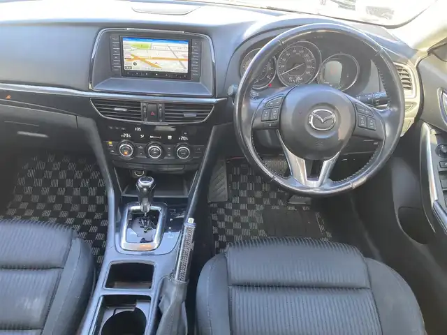 マツダ アテンザ ワゴン XD 愛知県 2014(平26)年 11.2万km スノーフレイクホワイトパールマイカ シティーブレーキサポート/ナビTV/DVDビデオ&CD/地デジ　フルセグ/Bluetoothオーディオ/バックカメラ/ステアシフト/インテリキー×3ケ/純正エンジンスターター/プッシュスタート/キセノンヘッドライト/オートライト/スマートインETC/ステアリングスイッチ/クルーズコントロール/ドライブレコーダー/純正アルミホイル