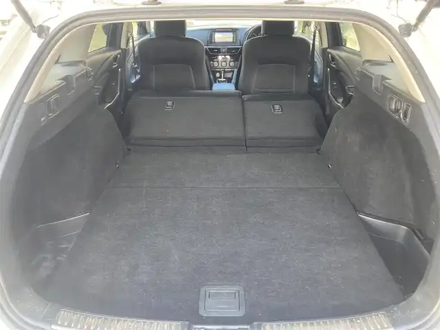 マツダ アテンザ ワゴン XD 愛知県 2014(平26)年 11.2万km スノーフレイクホワイトパールマイカ シティーブレーキサポート/ナビTV/DVDビデオ&CD/地デジ　フルセグ/Bluetoothオーディオ/バックカメラ/ステアシフト/インテリキー×3ケ/純正エンジンスターター/プッシュスタート/キセノンヘッドライト/オートライト/スマートインETC/ステアリングスイッチ/クルーズコントロール/ドライブレコーダー/純正アルミホイル