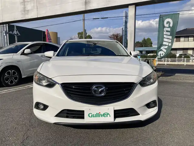 マツダ アテンザ ワゴン XD 愛知県 2014(平26)年 11.2万km スノーフレイクホワイトパールマイカ シティーブレーキサポート/ナビTV/DVDビデオ&CD/地デジ　フルセグ/Bluetoothオーディオ/バックカメラ/ステアシフト/インテリキー×3ケ/純正エンジンスターター/プッシュスタート/キセノンヘッドライト/オートライト/スマートインETC/ステアリングスイッチ/クルーズコントロール/ドライブレコーダー/純正アルミホイル