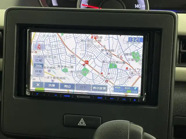 スズキ ワゴンＲ HYBRID FX 道央・札幌 2017(平29)年 4.1万km アーバンブラウンパールメタリック ・4WD/・寒冷地仕様/・社外メモリナビ/　CD/DVD/SD/iPod/USB/ワンセグ/・社外ETC/・社外ドライブレコーダ/・アイドリングストップ/・横滑り防止/・前席シートヒーター/・社外スタッドレス積込（155/65/R14）/・純正ホイールスチールカバー/・ドアバイザー/・フロアマット