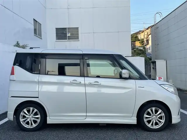 スズキ ソリオ HV MZ 千葉県 2018(平30)年 11.9万km ピュアホワイトP (株)IDOMが運営する【じしゃロン八千代店】の自社ローン専用車両になります。こちらは現金またはオートローンご利用時の価格です。自社ローンご希望の方は別途その旨お申付け下さい/純正ナビ/フルセグTV/CD/DVD/Bluetooth/両側パワースライド/全周囲カメラ/ETC