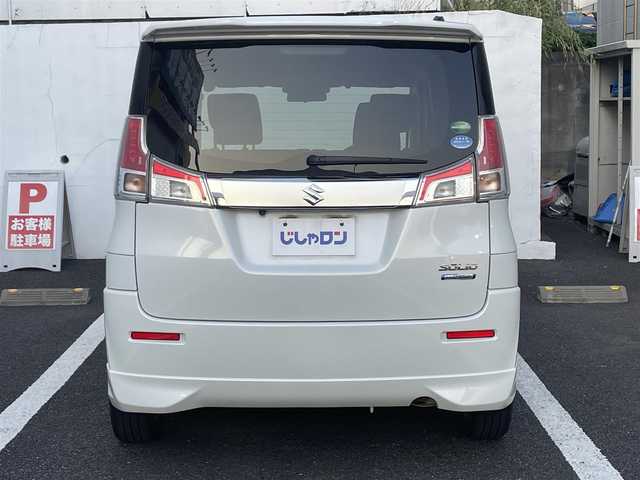 スズキ ソリオ HV MZ 千葉県 2018(平30)年 11.9万km ピュアホワイトP (株)IDOMが運営する【じしゃロン八千代店】の自社ローン専用車両になります。こちらは現金またはオートローンご利用時の価格です。自社ローンご希望の方は別途その旨お申付け下さい/純正ナビ/フルセグTV/CD/DVD/Bluetooth/両側パワースライド/全周囲カメラ/ETC