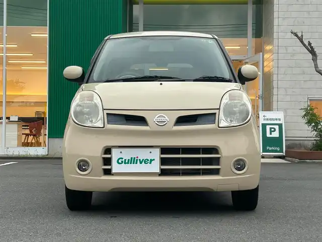 日産 モコ G 静岡県 2006(平18)年 12.2万km ミルクティーベージュ 保証書/記録簿/ワンオーナー/パワーステアリング/パワーウィンドウ/スマートキー/ダブルオートエアコン/CDチェンジャー/MDチェンジャー/純正フロアマット/ABS/ハロゲンヘッドライト/Wエアバック