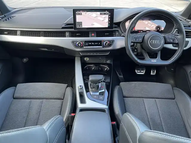 アウディ Ａ４ アバント 35TFSI Sライン 東京都 2021(令3)年 2.9万km パール 純正ナビ/360°カメラ/ACC/ETC2.0/ハーフレザーシート/シートヒーター/パークアシスト/純正18インチアルミホイール