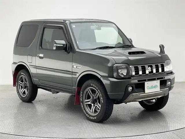 スズキ ジムニー ランドベンチャー 兵庫県 2018(平30)年 9万km クールカーキPM ４WD/社外メモリーナビ＆フルセグTV/（CD＆」DVD＆BT再生）/バックカメラ/ハーフレザーシート/シートヒーター/純正１６inアルミホイール/ドライブレコーダー/ETC/リモコンキー/Wエアバック/ABS