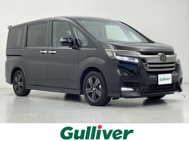 ホンダ ステップワゴン スパーダ eHEV G EXホンダS 愛知県 2021(令3)年 8.3万km プレミアムスパークルブラックパール ALPINE10型ナビ/・Bluetooth/・CD/DVD/・フルセグテレビ/バックカメラ/ALPINEフリップダウンモニター/両側パワースライドドア/シートヒーター/ハーフレザーシート/衝突軽減ブレーキ/レーンキープアシスト/レーダークルーズコントロール/ETC2.0/前後ドライブレコーダー/LEDヘッドライト