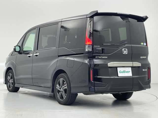 ホンダ ステップワゴン スパーダ eHEV G EXホンダS 愛知県 2021(令3)年 8.3万km プレミアムスパークルブラックパール ALPINE10型ナビ/・Bluetooth/・CD/DVD/・フルセグテレビ/バックカメラ/ALPINEフリップダウンモニター/両側パワースライドドア/シートヒーター/ハーフレザーシート/衝突軽減ブレーキ/レーンキープアシスト/レーダークルーズコントロール/ETC2.0/前後ドライブレコーダー/LEDヘッドライト