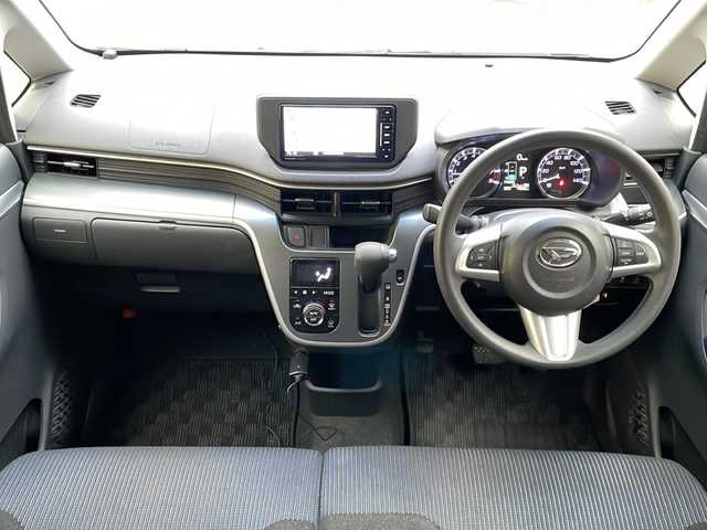 ダイハツ ムーヴ カスタム X SAⅡ 高知県 2017(平29)年 8万km ナイトシャドーパープルクリスタルM ストラーダ７インチナビ/（Ｂｌｕｅｔｏｏｔｈオーディオ／フルセグＴＶ／ＣＤ・ＤＶＤ）/ダイハツスマートアシスト/ＥＴＣ/スマートアシスト/スペアキー/オートライト/コーナーセンサー