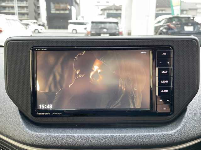 ダイハツ ムーヴ カスタム X SAⅡ 高知県 2017(平29)年 8万km ナイトシャドーパープルクリスタルM ストラーダ７インチナビ/（Ｂｌｕｅｔｏｏｔｈオーディオ／フルセグＴＶ／ＣＤ・ＤＶＤ）/ダイハツスマートアシスト/ＥＴＣ/スマートアシスト/スペアキー/オートライト/コーナーセンサー