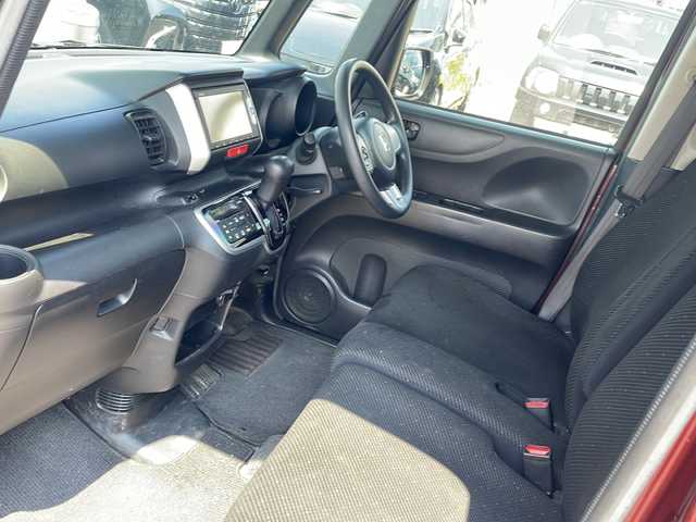 ホンダ Ｎ ＢＯＸ G SSパッケージ 愛知県 2014(平26)年 8.8万km プレミアムディープロッソパール (株)IDOMが運営する【じしゃロン名古屋鳴海店】の自社ローン専用車両になりますこちらは現金またはオートローンご利用時の価格です。自社ローンご希望の方は別途その旨お申付け下さい/純正SDナビ （VXM-155）/ワンセグTV/　BT/CD/DVD/iPod/AUX/バックカメラ/両側パワースライドア /ETC /前ドライブレコーダー　/純正フロアマット　/純正AW