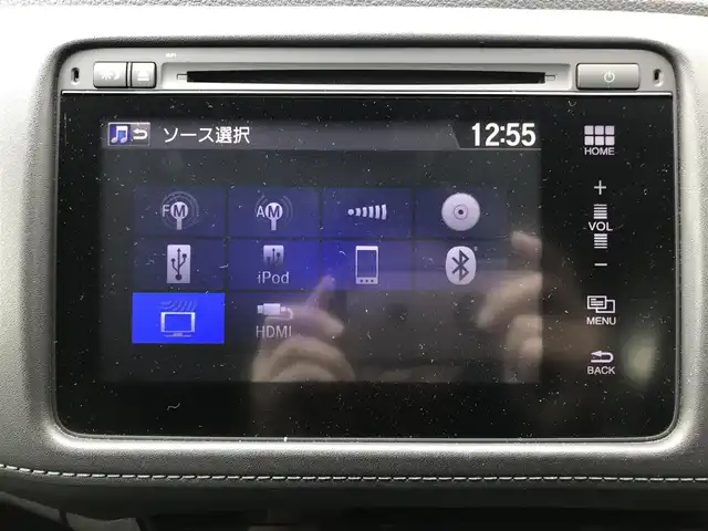 ホンダ ヴェゼル ハイブリッド Z 栃木県 2014(平26)年 6.4万km ルーセブラックM 株)IDOMが運営する【じしゃロン小山店】の自社ローン専用車両になります。こちらは現金またはオートローンご利用時の価格です。自社ローンご希望の方は別途その旨お申付け下さい//禁煙車/純正フルセグナビ/（CD/DVD/AM/FMラジオ）/(Bluetooth)/スマートキー/プッシュスタート/バックカメラ/ＥＴＣ/シティブレーキアクティブシステム/クルーズコントロール/ルーフレール/コーナーセンサー/シートヒーター/パドルシフト/チップアップシート/ステアリングリモコン/電動格納ドアミラー/パワーウインドウ/自動防眩ミラー/オートライト