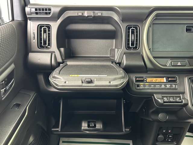 スズキ ハスラー タフワイルド・ターボ 岐阜県 2024(令6)年 0.7万km オフブルーメタリック/ブラック 2トーン 4WD/ターボ/スズキセーフティサポート/レーダークルーズコントロール/パドルシフト/コーナーセンサー/ステアリングスイッチ/革巻きハンドル/前席シートヒーター/プッシュスタート/電動格納ミラー/純正アルミホイール/LEDヘッドライト/オートライト/スマートキー