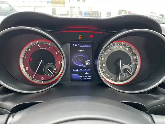 スズキ スイフト スポーツ セーフティPKG 千葉県 2017(平29)年 4.1万km チャンピオンイエロー 社外8インチナビ/（フルセグTV/BT/CD/DVD/FM/AM）/バックカメラ/ニュルスペックマフラー/衝突被害軽減システム/車線逸脱警報/クルーズコントロール/横滑り防止装置/ETC/ドライブレコーダー/LEDヘッドライト/リアフォグランプ/オートライト/ウィンカーミラー/電動格納ミラー/純正17インチAW/シートヒーター/プッシュスタート/スマートキー/フロアマット/ドアバイザー/スペアキー/取扱説明書/保証書