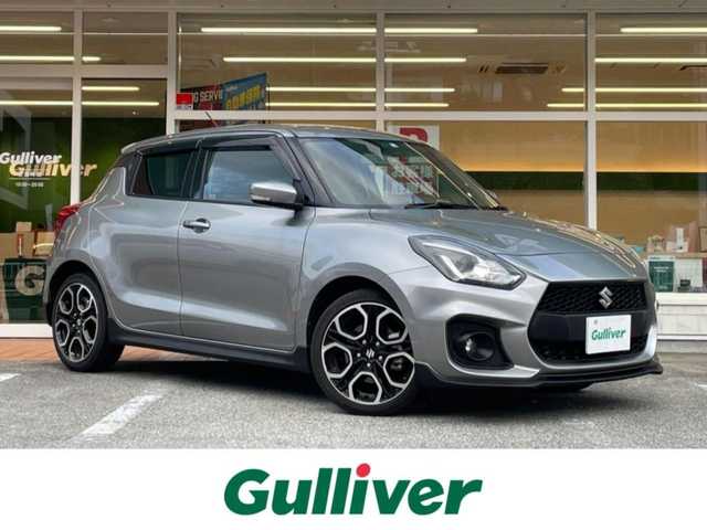 スズキ スイフト スポーツ 岐阜県 2022(令4)年 2.5万km プレミアムシルバーメタリック 純正ナビ/【Bluetooth．CD.DVD.AM/FMラジオ．iPod】/クルーズコントロール/パドルシフト/シートヒーター/スマートキー/LEDヘッドライト・オート機能付/フォグライト/ETC/純正アルミホイール/純正フロアマット/横滑り防止装置/ウィンカーミラー/ドアバイザー/取扱説明書/保証書/スペアキー