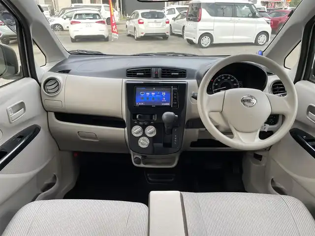 日産 デイズ S 石川県 2017(平29)年 7.4万km ホワイト 4WD/社外メモリーナビ/社外CD/DVD/フルセグTV/バックカメラ/キーレス/社外アルミホイール/電動ミラー/シートヒーター/エマージェンシーブレーキ/ベンチシート