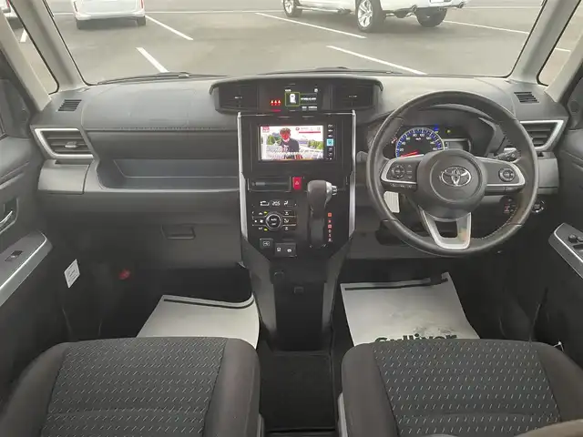 トヨタ ルーミー カスタムG 茨城県 2023(令5)年 1.1万km シルバー 純正ナビ/フルセグTV/全方位カメラ/ドライブレコーダー/アイドリングストップ/クルーズコントロール/コーナーセンサー/衝突軽減防止装置/スペアキー1本/フロアマット純正/ETC