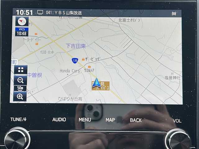 スバル フォレスター ハイブリッド ツーリング 山梨県 2021(令3)年 4.7万km クリスタルブラックシリカ アイサイト/　・プリクラッシュブレーキ/　・車線逸脱警報機能/　・後退時ブレーキアシスト/　・AT誤発進抑制御/　・ツーリングアシスト/　・全車速追従機能付きクルーズコントロール/　・車線逸脱抑制機能/　・先行車発進お知らせ/ALPINEフリップダウンモニター/純正SDナビ/　(CD/SD/iPod/フルセグ)/バックカメラ/サイドカメラ/LEDオートライト/LEDフォグランプ/ハーフレザーシート/シートヒーター/純正17インチアルミホイール/スバルリヤビークルディテクション/パドルシフト/コーナーセンサー/スマートキー/ビルトインETC