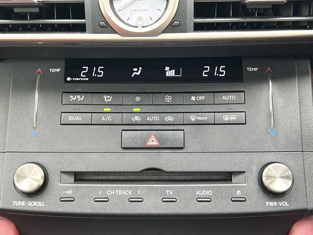 レクサス ＲＣ 350 Fスポーツ 茨城県 2015(平27)年 9.6万km マーキュリーグレーマイカ サンルーフ/純正HDDナビ/(地デジTV・CD・DVD・BT・USB・ラジオ再生)/レーダークルーズコントロール/レーンアシスト/コーナーセンサー/赤革レザーシート/シートヒーター/エアーシート/パワーシート/バックカメラ/ETC/オートライト/LEDヘッドライト/純正19inアルミホイール/純正フロアマット/スマートキー/取扱説明書/保証書