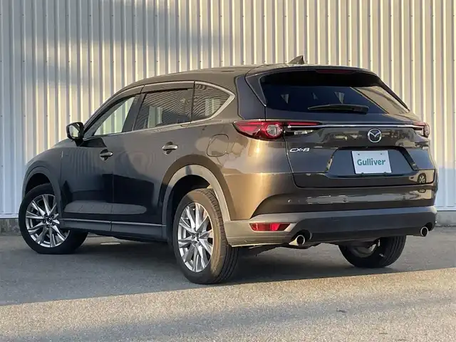 マツダ ＣＸ－８ XD プロアクティブ 大分県 2018(平30)年 8万km チタニウムフラッシュマイカ 純正ナビ/フルセグTV/CD/DVD/BT/AM/FM/AUX/360°ビューモニター/SCBS/パーキングセンサー/レーンキープアシスト/レーダークルーズコントロール/BSM/ＨＵＤ/ステアリングヒーター/前席シートヒーター/パワーシート/純正ＡＷ/ビルトインETC/革巻きステアリング/ステアリングリモコン