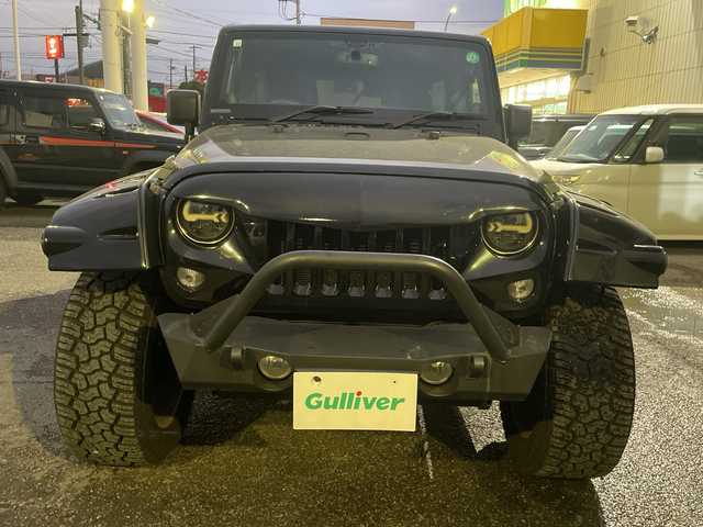 クライスラー・ジープ ジープ ラングラー アンリミテッド スポーツ 神奈川県 2014(平26)年 8.5万km ブラック 社外グリル/社外オーバーフェンダー/社外20AW/社外テールランプ/社外LEDヘッドライト/ETC